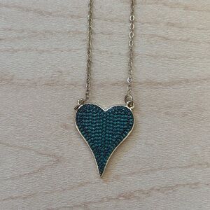 Green Heart Necklace